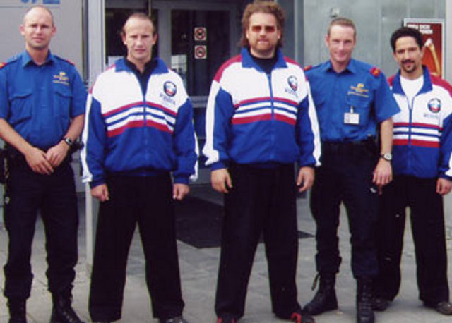 Un séminaire pour les policiers suisses, Zurich, 2005.